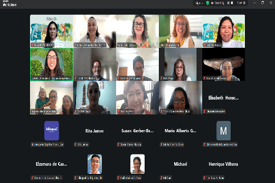 Material gratuito foi disponibilizado para fins educativos, ambientais e científicos, mediante formulário de acesso, e pode ser impresso seguindo recomendações específicas de uso pedagógico